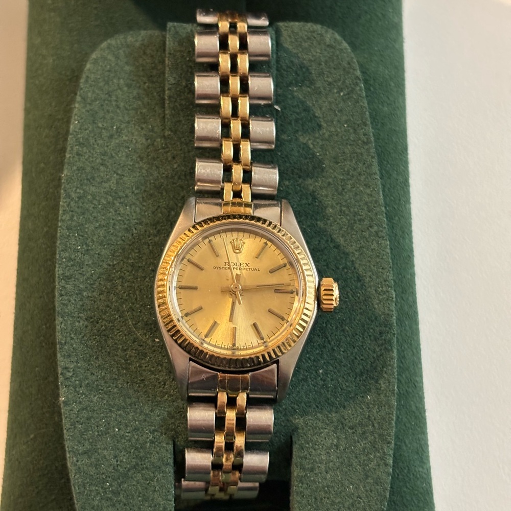 Vintage 1950’s Authentic Ladies Oyster Perpetual Rolex with Jubilee Bracelet!